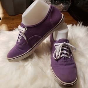 Unisex Purple VANS Women's Size 8 Men's Size 6.5